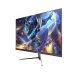 PC Power PCGMX27Q120B 27-inch gaming monitor with slim bezel, vibrant display and modern V-shaped stand design