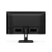 Philips 22E1N1100 monitor rear view showing VESA mount support, ports layout, and solid adjustable stand design