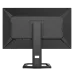 Rear view of TITAN ARMY P2710S Monitor showing angular paneling, vent structures, and cable-friendly stand.