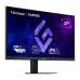 Angled front view of ViewSonic XG2730D-4K monitor with UHD resolution, IPS SuperClear panel, and sleek design