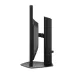 Slim side profile of ViewSonic XG2730D-4K gaming monitor with ergonomic stand and minimal bezel design