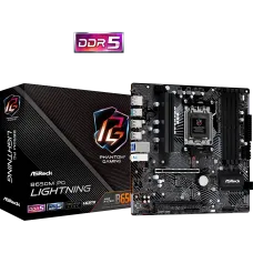 ASRock B650M PG Lightning AM5 Micro ATX Motherboard