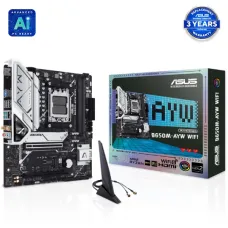 ASUS B650M-AYW WIFI AMD AM5 DDR5 Micro-ATX Motherboard