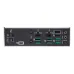 Rear I/O panel of ASUS Pro WS TRX50‑SAGE WIFI motherboard with USB, WiFi 7, Ethernet, and audio ports