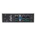 Rear I/O panel of ASUS Pro WS WRX90E‑SAGE SE motherboard with USB4, 10Gb Ethernet, DP, and audio ports