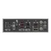 ASUS ROG Crosshair Dark Hero rear I/O panel with USB4, HDMI, Ethernet, audio ports, BIOS and CMOS buttons