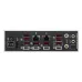 ROG CROSSHAIR X870E EXTREME rear I/O panel with USB4, HDMI, dual Ethernet, WiFi 7 antenna ports, audio jacks, and BIOS buttons