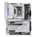 ROG Maximus Z890 Apex motherboard with silver and white design, DDR5 slots, PCIe expansion, and advanced cooling