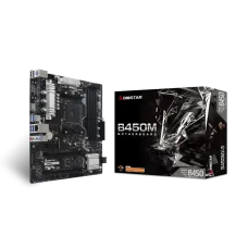 BIOSTAR B450MX-S DDR4 AMD AM4 Micro ATX Motherboard