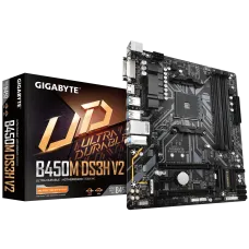 Gigabyte B450M DS3H V2 AMD AM4 Micro ATX Motherboard