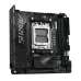 Gigabyte AORUS B650I Mini‑ITX motherboard with AM5 socket, PCIe slot, and DDR5 RAM slots