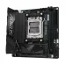 Gigabyte B650I AORUS PRO Mini‑ITX motherboard with AM5 socket, DDR5 slots, and AORUS heatsink branding
