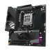 Gigabyte B650M AORUS ELITE AX WiFi motherboard with AM5 socket, DDR5 slots, PCIe, and AORUS heatsinks