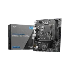 MSI PRO H610M-E DDR4 mATX Motherboard