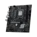 MSI PRO H810M-E motherboard top view with CPU socket, RAM slots, PCIe slot, and power connectors on black PCB