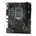 XENTHRA XN-H81M-VH micro ATX motherboard top view showing CPU socket, RAM slots, chipset heatsink, and expansion slots