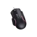 Front angled view of AJAZZ AJ039 V2 Wired Gaming Mouse in black with RGB lighting.