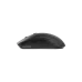 Ajazz NJ07 MC black mouse with curved ergonomic body and dual side buttons for comfortable grip and control