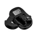 Hoco GM41 Dual-Mode Wireless Mouse back side view