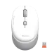 Top view of grey Meetion MT-R571 2.4G Wireless Silent Mouse featuring clean button layout, smooth surface, and compact design.