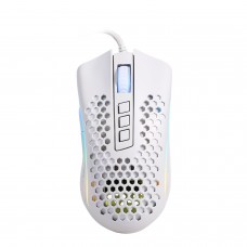 Redragon M808 Storm White Lightweight RGB Honeycomb Gaming Mouse