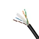 Safenet 32-3351BK 305 Meter Cat6 23AWG LSZH Solid UTP Cable Black