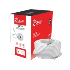 Orasix OS-SLN6M305-INW-CCA Cat6 305 Meter Indoor Network Cable White