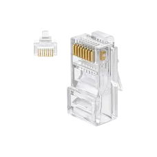 Safenet 36-3000WT-CE Cat6 8P8C RJ45 Connector (50 Pcs)