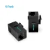 2 Piece Vention IPGB0-5 CAT6 RJ45 Coupler Connector