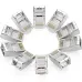 UGREEN NW111 Cat6 Shielded Crystal Head RJ45 Network Connector 10 Pack #20333