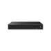Front view black Tenda TEG2210P switch featuring Charging ports with LED status indicators.