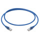 R&M CAT6 U/UTP 4P LSZH 3 Meter Blue Patch Cord