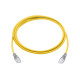 R&M CAT6 U/UTP 4P LSZH 1 Meter Yellow Patch Cord