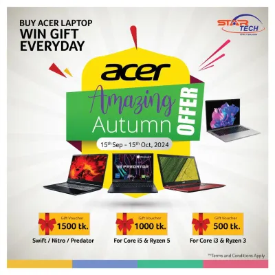 Acer Amazing Autumn Offer 