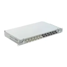 R&M 12 Port Fiber Rack Mount LIU loaded with Singlemode 6x SC-PC DX Adapters