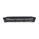 Rosenberger CP41-431-03-E Cat-6 UTP 24 Port Modular Patch Panel 