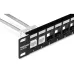 TRENDnet TC-KP24 24-Port Blank Keystone 1U Patch Panel