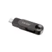 Lexar JumpDrive Dual Drive D500 256GB USB flash drive side view