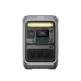 Front angled view of Anker SOLIX C300 Portable Power Station with 100% battery display and multiple ports.