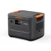 Front right-angle studio view of the Jackery Explorer 3000 v2 3600W Portable Power Station highlighting side vents.