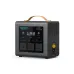 Angled view of Marsriva 600W power station highlighting ports, display panel, sturdy build, and carry handle design