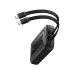 Anker Zolo 10000mAh 35W Power Bank with Dual Built-in Type-C Cable top mount view