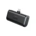 Anker Nano 5000mAh 22.5W Power Bank side angle view with show the foldable port