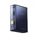 Transparent side of Baseus PPTSZ10 10000mAh 22.5W Digital display Charging Power Bank revealing internal circuits and screen