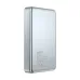 Rear view of the Havit PB5219 10000mAh 15W Magnetic Wireless Power Bank showing product details and smooth metallic finish.