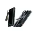 Side and rear POV of Tranyoo T-K16 Power Bank highlighting built-in dual charging cables, output ports, and carrying strap.