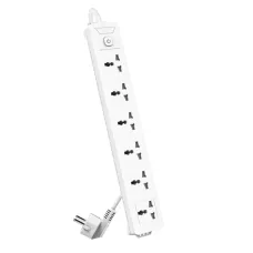 Deli ET405 2 Pin 6 Port 3 Meter Power Strip