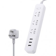 Xiaomi Mi XMCXB01QM 3 Socket 3 USB Power Strip White