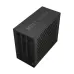 Angled side view of NZXT C1500 Platinum ATX 3.1 1500W PG5 Power Supply highlighting modular layout and compact build