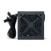 Angled view of Solitine STN-SP230WB Power Supply with cooling fan and attached cables for motherboard and peripherals.